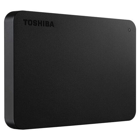 Внешний жесткий диск TOSHIBA Canvio Basics 2TB, 2.5", USB 3.0, черный, HDTB420EK3AA