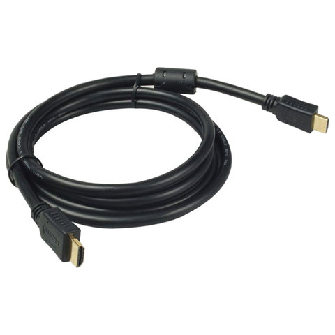 Кабель HDMI, 1,8 м SVEN v.1.4, 19M-19M, для передачи цифрового аудио-видео, SV-015473