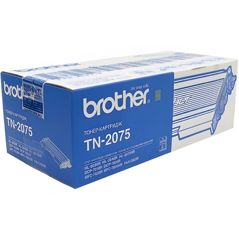 Картридж лазерный BROTHER (TN2075) HL-2030R/MFC-7420/FAX-2825 и другие, оригинальный, 2500 стр.