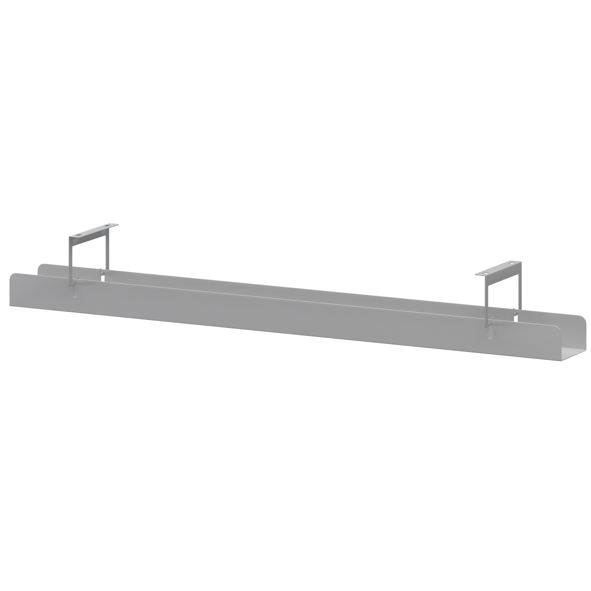 Кабель-канал для столов Смарт MK-0120.Ф Металлик